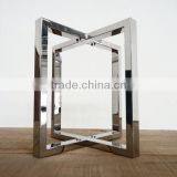 Modern Chrome Base Dining Table Feet for Wood Furniture Design thumbnail-1