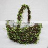 Natural Green Vine Flower Basket thumbnail-5