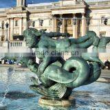 Dolphin Fountain Sculpture