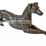 Garden Decoration Animal Sculpture Life Size Bronze Great Dane Statue thumbnail-3