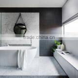 Exceptional Quality Modern Home Design Natural Stone White Marble Tiles in China thumbnail-2