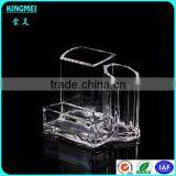 Custom Single Crystal Acrylic Pen Box Without Lid thumbnail-2