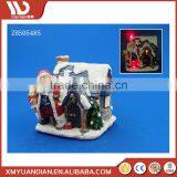 Promotional Gifts House Decoration Items Resinic Craft Led Christmas Light Ornaments With Names thumbnail-3
