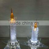 Acrylic Artificial Decoration LED Flameless Party Candle Light thumbnail-1