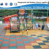 CHD-810 Soft Outdoor Playground Rubber Flooring thumbnail-1