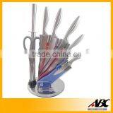 Convenient Stainless Steel 5pcs Knife Block Set thumbnail-2
