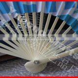 Bamboo Cloth Hand Fans for Gift thumbnail-4