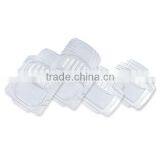 4PCS/Set Transparent PVC Car Floor Mat thumbnail-1