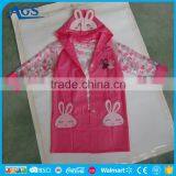 Bright Color Yellow Kid Raincoat for Your Selection thumbnail-3