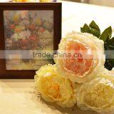 92cm Long Single Stem Peony Wedding Home Decor Artificial Silk Flower thumbnail-3