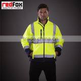 Wholesale Reflective Safety Waterproof Softshell Jacket thumbnail-1