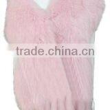 CX-B-34 China Suppliers Lady Scarf Hand Knitted Real Fox Fur Cape/ Shawl thumbnail-4