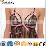 2017 Tinaluling Ladies Black Lace Bra Set Slim Fit Sexy Lingerie Manufacture thumbnail-4