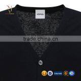 V Neck Mens Knitted Cashmere Cardigan Sweater thumbnail-2