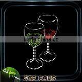Wine Glass Motif for Heat Transfer Rhinestone thumbnail-3