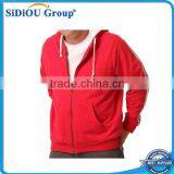 Vintage Fleece Full Zip Hoodie With Kangaroo Pocket thumbnail-1