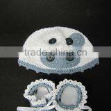 Best Selling Cotton Crochet Baby Hats thumbnail-1
