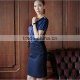 Custom High Quality Short Sleeve Latest Beautiful Blouse Styles Formal Shirt Blouse Pattern thumbnail-6