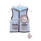 Wholesale Cotton Printing Baby Vest Cotton Baby Clothing With Hat thumbnail-1