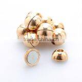 (ZB200) 20pcs 13*10mm Golden Metal Round Magnetic Clasps for For 5mm Leather Rubber Cords Jewelry Findings thumbnail-3