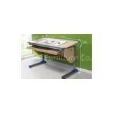 E1 PB Students Rectangular Adjustable Drawing Desk / Table Home Furniture thumbnail-1