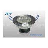 7watt Ra 90 4000K LED Recessed Ceiling Lights , Led 30 / 45 Degree