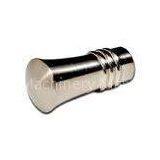 Custom 25mm Metal Curtain Finials , Electroplating Window Curtain Rod Cover thumbnail-1