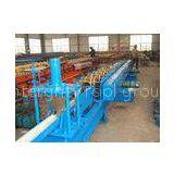 Color Steel Sheet Gutter Roll Forming Machine With K Shape , 8 - 15 m / Min