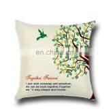 Custom Square Cotton Pillow Case With Your Own Picture thumbnail-1