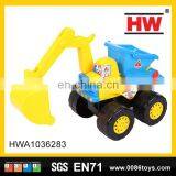 25 cm Solid Color Inertia Digging Engineering Truck Car thumbnail-1