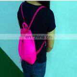 Hot Sale En-friendly Candy Colors Backpack Silicon Rubber Kids School Bag thumbnail-4