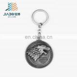 Game of Thrones Keychain House Stark Key Chain Song Of Ice And Fire Key Rings Holder Souvenir For Gift Chaveiro Men Jewelry thumbnail-2