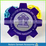 High Quality Logo College Uniform Design Woven Patches thumbnail-1