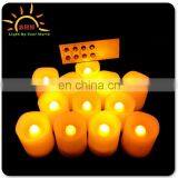 Wholesale 3*AA Bttery Operated Remote Control Candle for Party Wedding Decoration
