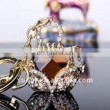 CUTE KEYCHAIN BAG WITH CRYSTAL