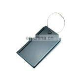 light metal travel luggage tag custom