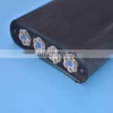 Flat Cable for Cranes 4 8 12 16 20 24 32 Cores Festoon Cable With Steel Wire thumbnail-1