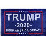 Wholesale 3x5 Ft Donald Trump Election Flag for President 2020 Keep American Great Flag thumbnail-1