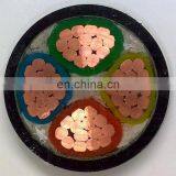 Hot Sell 0.6/1kv Type VV VV22 VV32 4x25mm PVC Power Cable