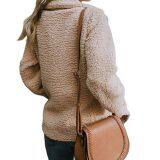 Outerwear Jacket Women Fashion Parka Plush Coat thumbnail-1