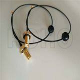 Gold Plated Straight RF Coaxial Connector SMA Female to Ufl, Ipex, Mhf With 1.13/1.37mm Cable With Grommet thumbnail-1