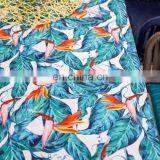 Strelitzia Nicolai Flower Printed Polyester Tablecloth Woven Fabric Waterproof Table Cloth for Outdoor thumbnail-4