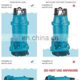 QDX Aluminum Shell 20hp 24 Hours With Float Switch Submersible Centrifugal Water Pumps thumbnail-7