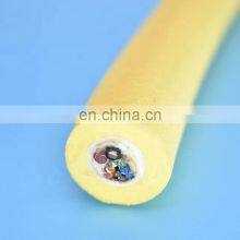 2 Power Cores With 4 Twisted Pair Cat5e Signal Wire ROV Tether PUR Foaming Cable Remote Control Vehicle Cable thumbnail-1