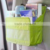 Green Car Seat Back Multifunction Travel Pocket Storage Bag Hanger Holder Organizer thumbnail-3