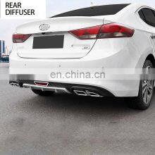 Car Accessories Exterior Parts Rear Diffuser Spolier for Elantra thumbnail-4