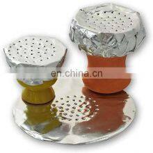 Factory Wholesale Round Square Shape Hookah Aluminium Foil Paper