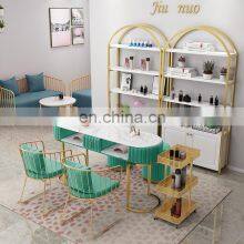 Modern Light Luxury Salon Furniture Practical Manicure Nail Table thumbnail-5