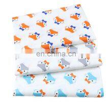 Cartoon Fox Fabric Kindergarten Baby Cotton Three-piece Fabric Korean Print Children's Arrow Cotton Twill Fabric thumbnail-3