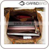 2016 Fashion Hollow Out Carve Pattern Genuine Leather Handbag Classic Shoulder Bag for Women thumbnail-3